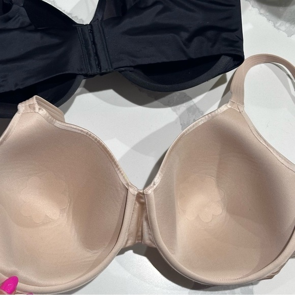 Bali 2 Elegant Black and Cream Women's Bra size 38DD - Picture 7 of 16